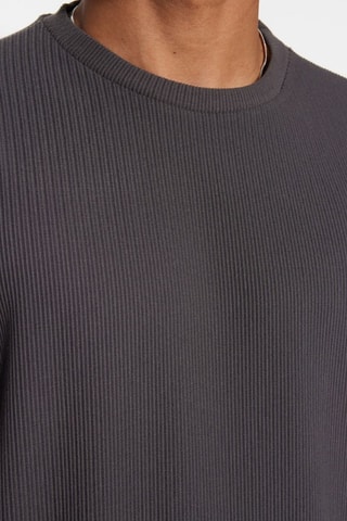 Tshirt oversize - Grigio scuro