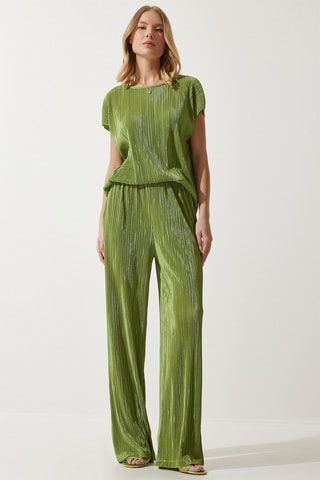 Top e pantaloni - Verde