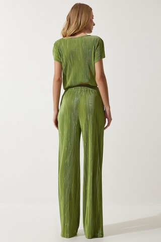 Top e pantaloni - Verde