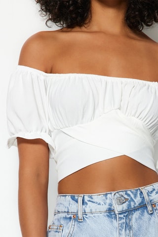 Crop top - Blanc