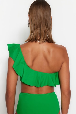 Top asimmetrico - Verde