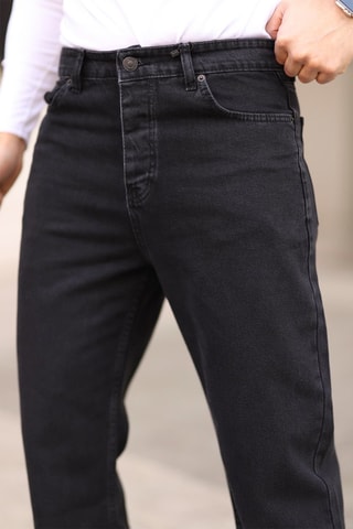 Jeans straight - Nero