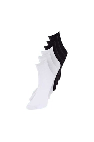 6 paires de chaussettes - Noir et blanc