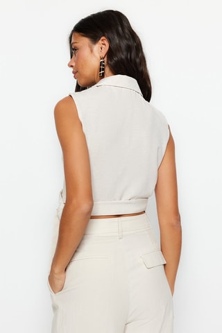Crop top - Beige