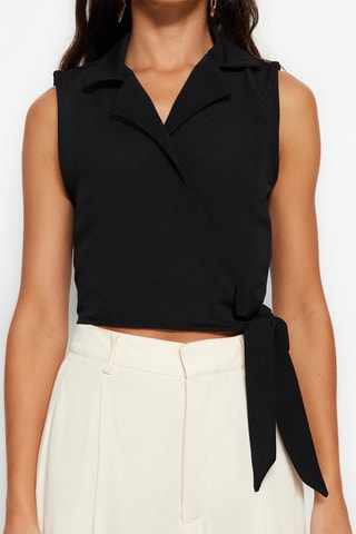 Crop top - Noir