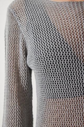 Abito lungo regular - Grigio