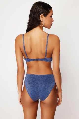Bikini a vita alta - Blu
