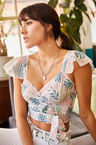 Crop top - Écru