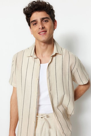 Camicia regular - Giallo