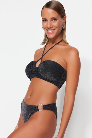 Slip bikini - Nero