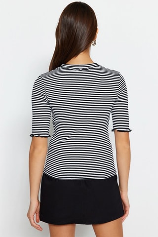 Top - Bianco e nero