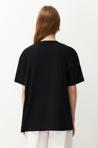 T-shirt oversize - Nero
