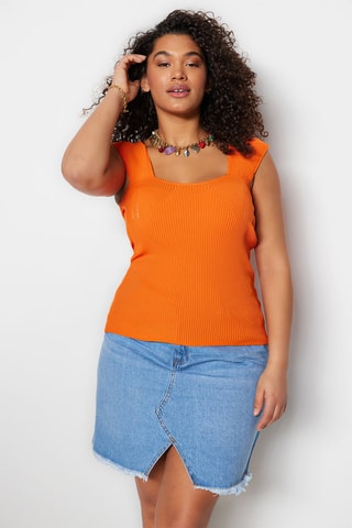 Top - Orange