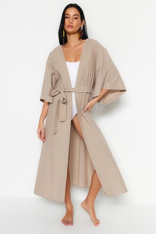 Kimono - Bianco e beige