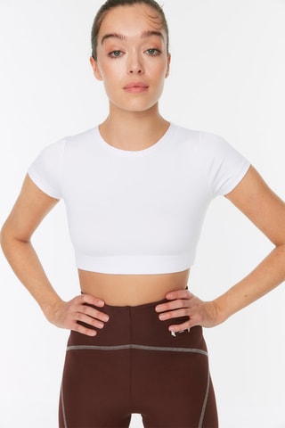Crop top - Blanc