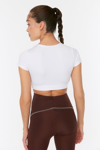 Crop top - Blanc