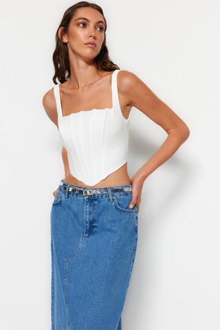 Crop top - Écru