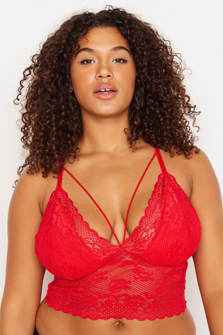 Brassière Plus Size - Rouge
