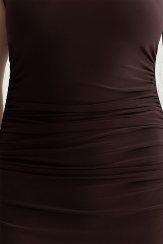 Abito midi - Marrone