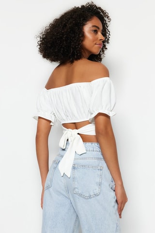 Crop top - Blanc