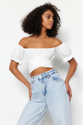 Crop top - Blanc