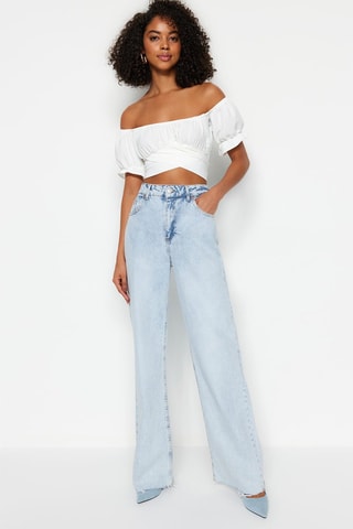 Crop top - Blanc