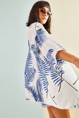 Kimono - Bianco e blu