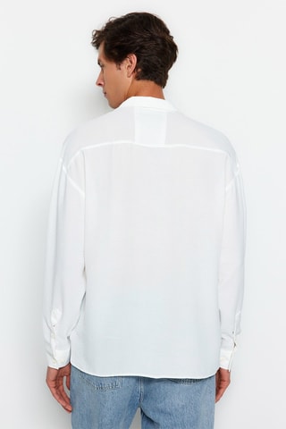 Camicia oversize - Bianco