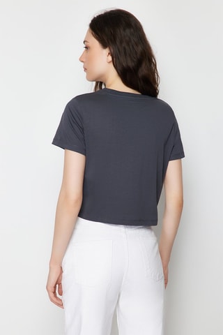 2 t-shirt - Antracite e arancione