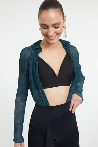 Crop top - Nero