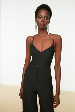 Crop top - Nero