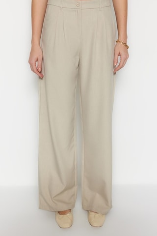Pantalon wide legs - Beige