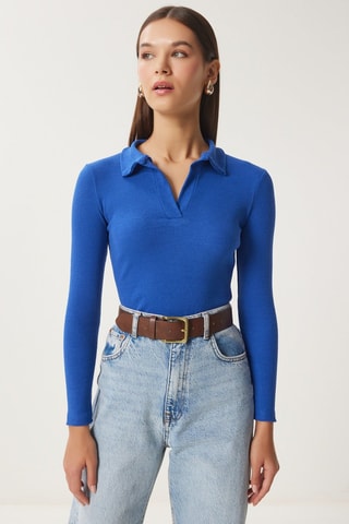 Top - Blu scuro
