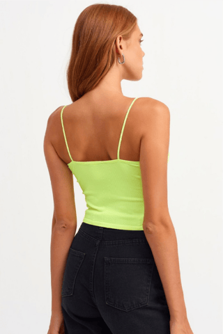 Crop top - Jaune