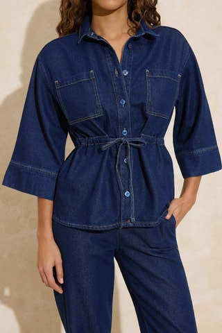 Camicia - Blu scuro