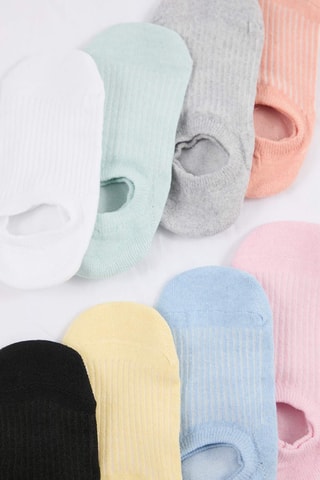 8 paires de socquettes - Multicolore
