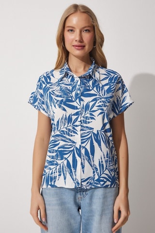 Camicia - Bianco e blu