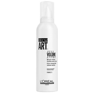 Mousse volume fixation extra forte - Full volume extra - Tecni art - 250 ml