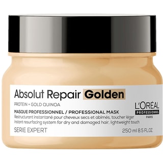 Masque doré restructurant - Absolut Repair Golden - Cheveux abîmés - 250 ml