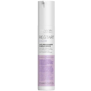 Gouttes violettes anti-jaunissement - Re/Start - Cheveux blancs, blonds ou gris - 50 ml