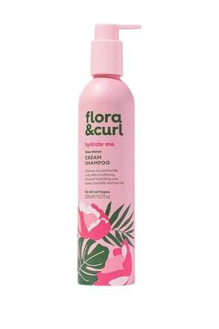 Shampoing Flora Curl Rose Water Cream Shampoo - Cheveux bouclés - 300 ml