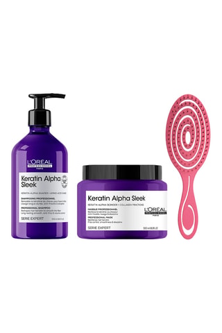 Coffret Alpha Sleek Grande - Cheveux secs et abîmés - 3 produits