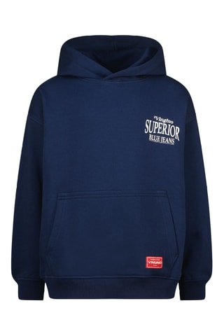 Sweat à capuche - Bleu