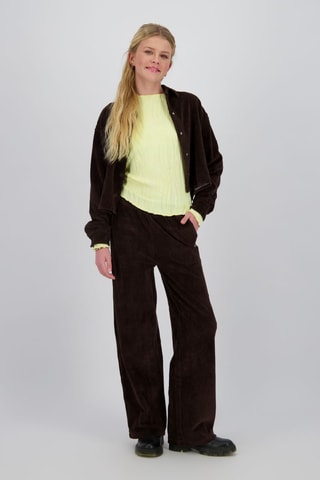 Pantalon en velours - Marron