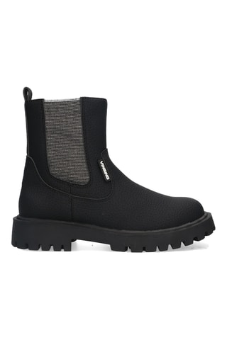 Bottines en cuir - Noir