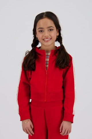 Sweat à capuche - Rouge