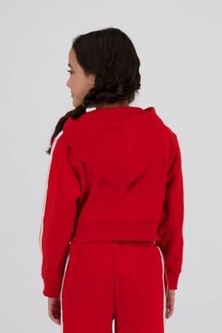 Sweat à capuche - Rouge