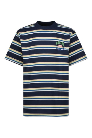T-shirt - Blanc, bleu et jaune