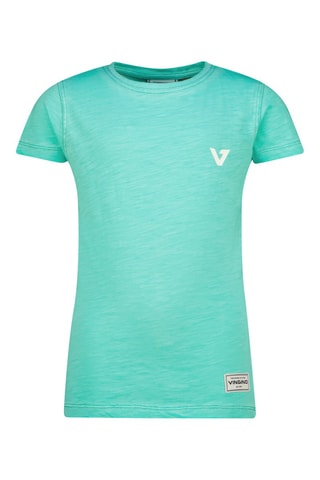 T-shirt - Blanc et bleu