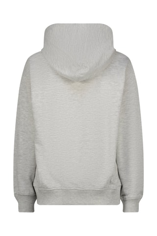 Sweat à capuche - Blanc, bleu et gris